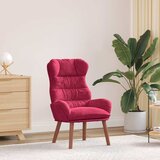  Fotelja Vinska crvena 69 x 74 x 93 cm Baršun | shoptok.hr