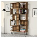 Hanah home Extra Walnut Polica za knjige 90x167.3x22cm, Smeđa | Eponuda.ba