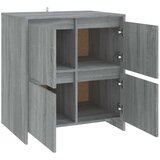  Komoda boja sivog hrasta sonome 70 x 41 x 75 cm od iverice | shoptok.hr