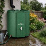  Luaro Zložljiva posoda za deževnico 200L s pipo – vrtnarski rezervoar PVC | Shoptok.si