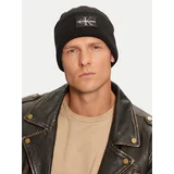 Calvin Klein MONO LOGO PATCH BEANIE WARM K50K512455 Crna