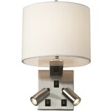 Elstead Lighting Elstead Belmont Notranja stenska svetilka s 3 lučmi, brušen nikelj, E14, (22099027) | Shoptok.si