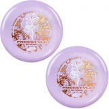 Frisbee Freestyle Disc 160 g, 26.67 cm, trpežen in prožen PE za plažo na prostem, družinska zabava -2 pakiranja, (22088672)