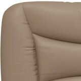  Krevet s madracem boja cappuccina 90 x 200 cm od umjetne kože | shoptok.hr