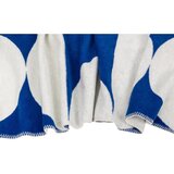noo.ma Modro-kremno bela odeja 150x200 cm Tul – | Shoptok.si