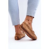 Boto marka niezdefiniowana Women's Suede Moccasins Camel Si Passione | Shoptok.si