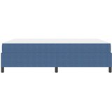  Krevetna konstrukcija Plava 140 x 190 cm Baršunasta tkanina | shoptok.hr