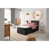 P & B POSTELJA Z VZMETNICO 90 cm x 200 cm , tekstil siva Cene