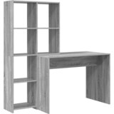 vidaXL Stol Sivi hrast sonoma 138.5 x 55 x 143 cm Konstruirano drvo | shoptok.hr