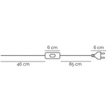 Lesnina XXXL NAMIZNA SVETILKA 4853 WIRE 30/15/48 cm | Shoptok.si