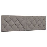  Okvir kreveta s LED-om bez madraca Taupe 160x200 cm tkanina | shoptok.hr