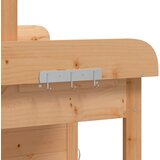 Stol za sadnju s ormarićem 110,5x45x124,5 cm masivna jelovina | shoptok.hr