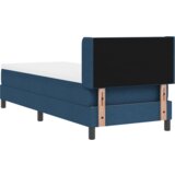 Box Postelja boxspring z vzmetnico z vzmetnico Modra 80 x 200 cm, (5000127094) | Shoptok.si