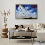  Slika - Autumn Is Coming (1 Part) Wide 60x40 U prirodnom drvenom okviru | shoptok.hr