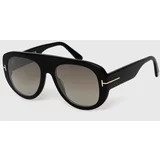 Tom Ford Sončna očala moška, črna barva, FT1078_5501G