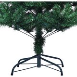  Umjetno božićno drvce s obojenim vrhovima zeleno 180 cm PVC | shoptok.hr