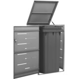  Spremište za kantu za smeće 69x77,5x112,5 cm nehrđajući čelik | shoptok.hr