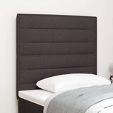  Naslon za glavu s linijama dizajna tamnosmeđi 100 cm tkanina | shoptok.hr