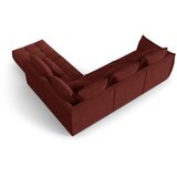 Micadoni Rdeča kotna sedežna garnitura (desni kot/v obliki črke L) Bloom – Home | Shoptok.si