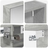  Set ormarića za kupaonicu 3 kom. 100 x 10,5 x 50 cm | shoptok.hr
