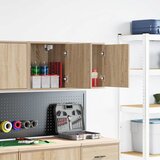 Furnova Garažni zidni ormarići 2 kom od konstruiranog drva | shoptok.hr