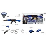  Policijski set sa puškom i maskom Cene