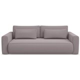 Makamii Svetlo vijolična žametna raztegljiva/s prostorom za shranjevanje sedežna garnitura 238 cm Kapua – | Shoptok.si