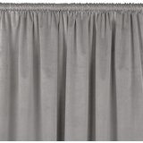  Curtain VILA color gray style classic 5 cm pole pocket velvet 265x245 HOMEDE Cijene