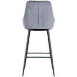 MID.YOU BARSKI STOL, siva, črna | Shoptok.si