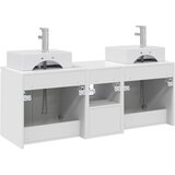  Set ormarića za kupaonicu 3 kom. Bijela visokog sjaja 49,5 x 41 x 62,5 cm | shoptok.hr