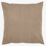  Ukrasna jastučnica 50x50 somot tamni pesak Cene