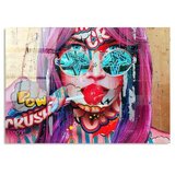 WALLXPERT UV-719 70 x 100 Multicolor Decorative Tempered Glass Painting | ePonuda.com