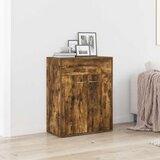  Komoda boja dimljenog hrasta 60x30x75 cm od konstruiranog drva | shoptok.hr