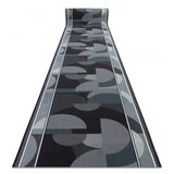 RugsX Tekač gumiran MALIS Geometrijski, proti zdrsu siva 80 80x310 cm, (21998343) | Shoptok.si