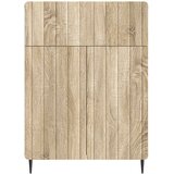  Kreveta Hrast sonoma 66 x 34,5 x 92 cm Konstruirano drvo | Eponuda.com