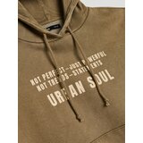 Sinsay Hoodie majica s natpisom i ispranim efektom Slike