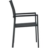  9-dijelni vrtni blagovaonski set crni | shoptok.hr