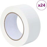 vidaXL Maskirni trakovi za slikarje 24 pcs Bela 50mm x 50m Papir | Shoptok.si