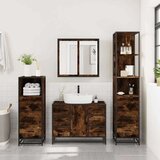 vidaXL 4-dijelni set kupaonskog namještaja boja hrasta drveni | shoptok.hr