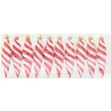 vidaXL Dekoracija božičnega drevesa 40 pcs Rdeča | Shoptok.si