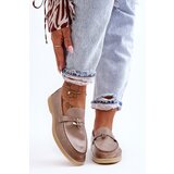 PM1 Women's Classic Moccasins Grey Cortez Cene
