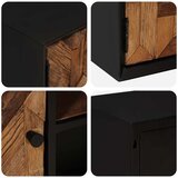 ormar s policom s pohranom s vratima 105 x 30 x 35 cm | shoptok.hr