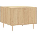  Stolić za kavu boja hrasta 50 x 50 x 40 cm konstruirano drvo | shoptok.hr