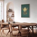  Slika - Angelic Christmas (1 Part) Vertical 80x120 U prirodnom drvenom okviru | shoptok.hr