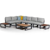  Lapuarta 1 - Grey, Black GreyBlack Garden Lounge Set | Eponuda.com