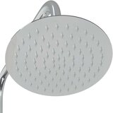Vanjski tuš Bijeli 75 x 76 x 217 cm Masivna borovina | shoptok.hr