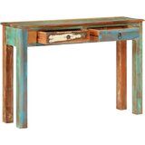 Maison Chic konzolna miza - miza ob steni 110x30x75 cm predelan trden les, (21786503) | Shoptok.si