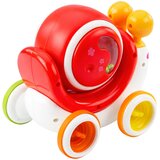  Interactive Snail Riding Drum Musical Educational Red | Shoptok.si