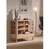 Vipack Dječja komoda od punog hrasta s promjenjivim stolom u prirodnoj boji 100x79x55 cm Forrest – | shoptok.hr