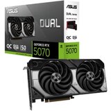 Asus geforce rtx 5070 oc 12gb gddr7 (dual-rtx5070-o12g) grafična kartica Cene